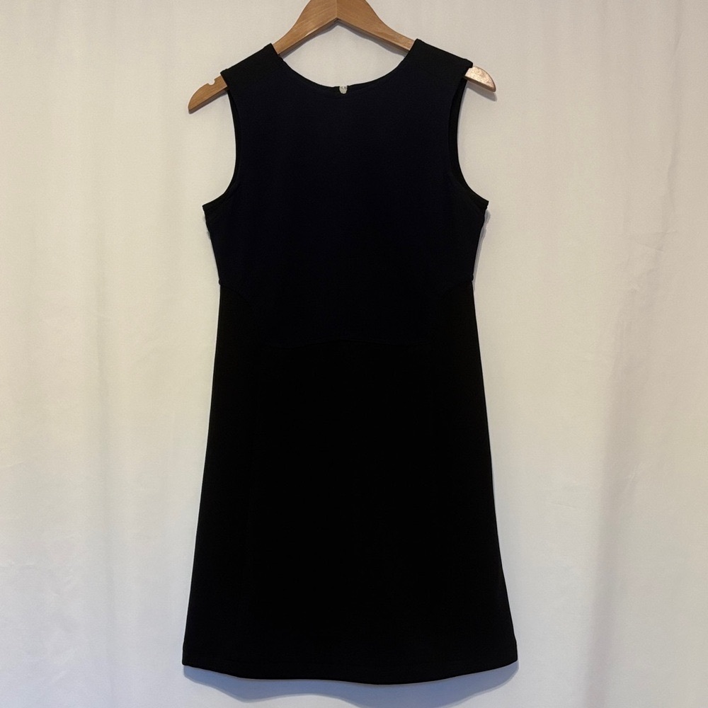 KF/KaufmanFranco Exposed Zipper Colorblock Sleeveless Dress Navy & Black size 6‎ - Picture 5 of 13
